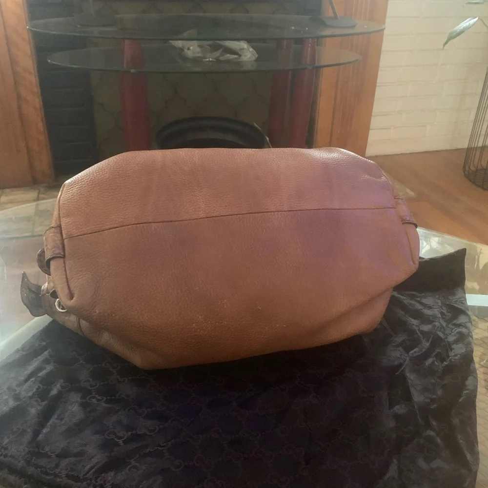 Gucci Bamboo Bag in Brown Leather XL - Picture 4 of 15